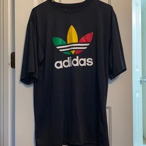 Adidas Rasta Themed Shirt